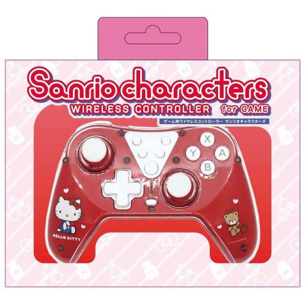 アローン　ゲーム用ワイヤレスコントローラー ＃Unipo サンリオキャラクターズ ハローキティ AL...