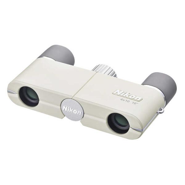 ニコン　Nikon　双眼鏡 遊 4x10D CF [ 4倍 / 径10mm ] アイボリーホワイト　...