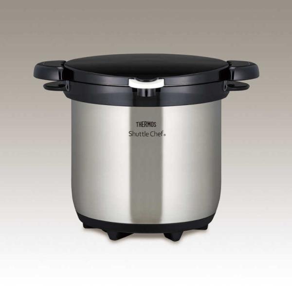 サーモス　真空保温調理器 (4.5L) シャトルシェフ クリアステンレス　KBG-4500