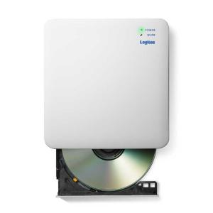 エレコム ELECOM WiFi対応CD録音ドライブ 2.4GHz iOS_Android対応 USB3.0 ホワイト LDR-PS24GWU3RWH