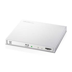 エレコム　ELECOM　Blu-rayディスクドライブ/USB3.0/スリム/書キ込ミソフト付/UHDBD対応/ホワイト　LBD-PWA6U3LWH｜y-kojima