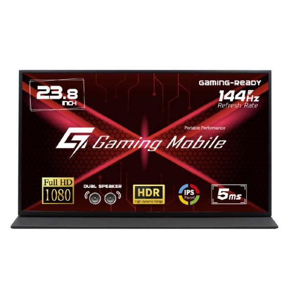 ITPROTECH　USB-C接続 ゲーミングモバイルモニタ ［23.8型 / フルHD(1920×...