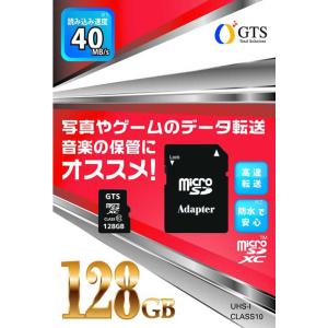 GTS　microSDXCカード 　GSMS128PAD｜y-kojima