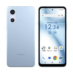 FCNT　SIMフリースマートフォン arrows We3 M09 / Dimensity 6300 / 6.1インチ 4GB+64GB ライトブルー　PBC00016JP