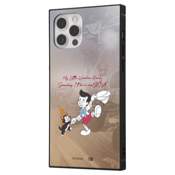 INGREM　耐衝撃ハイブリッドケース KAKU iPhone 12 / 12 Pro　ピノキオ　I...