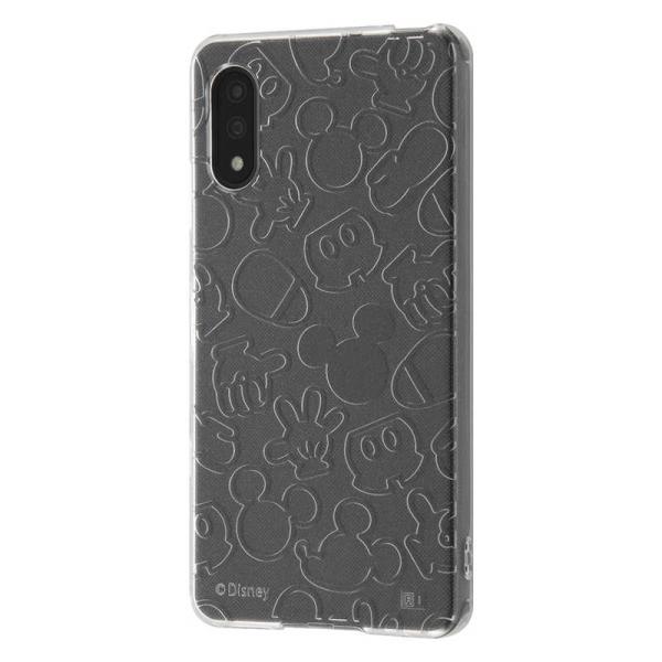 レイアウト　Xperia Ace II TPUソフトケース キラキラ ディズニー ミッキーマウス　R...