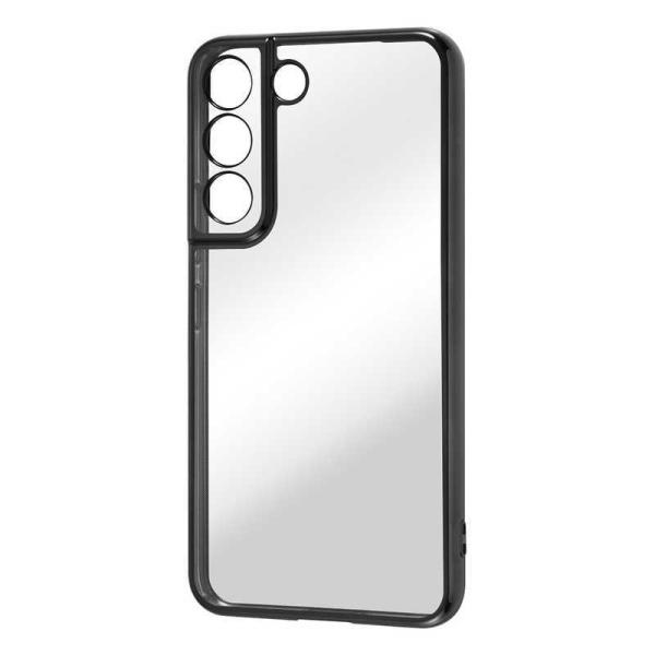 レイアウト　Galaxy S22 Perfect Fit メタリック/ブラック ブラック　RT-GS...