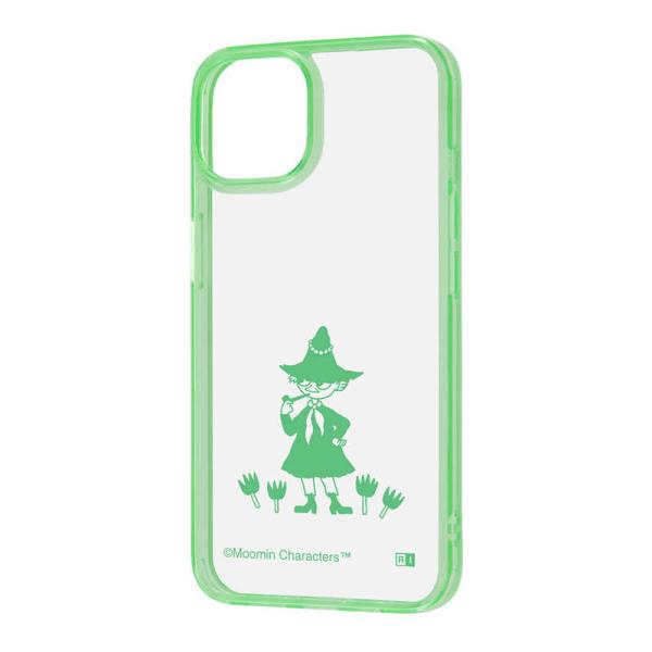 レイアウト　iPhone 14 6.1インチ 13 ムーミンハイブリッド Charafulスナフキン...