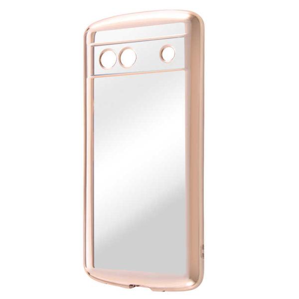 レイアウト　Google Pixel 7a 耐衝撃 TPUソフトケース METAMORU/ピンクゴー...