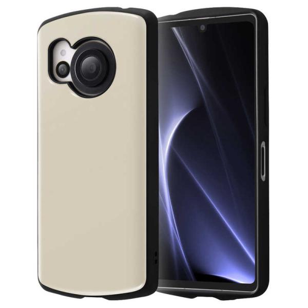 レイアウト　AQUOS R8 耐衝撃ケース ProCa グレージュ　RT-AQFS1AC3/GG