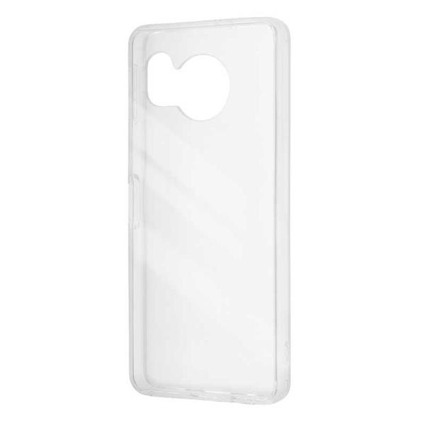 レイアウト　AQUOS sense8 ハイブリッドケース/クリア　RT-AQM3CC2/CM