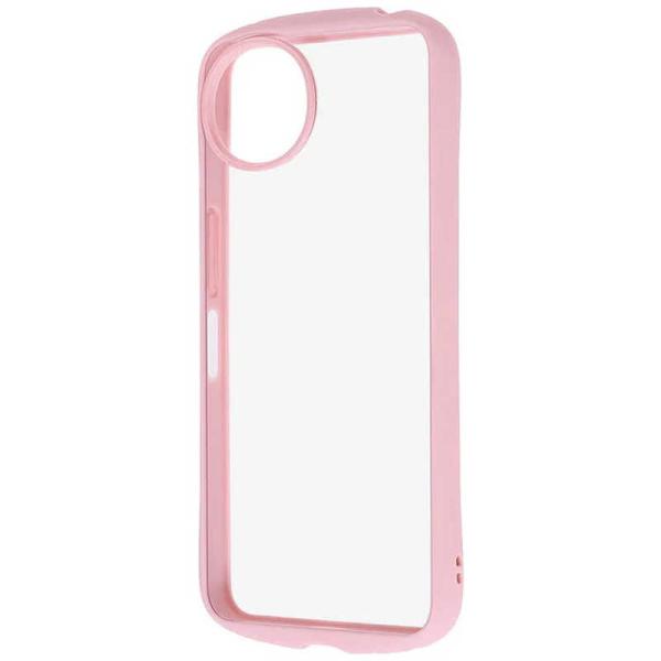 レイアウト　AQUOS wish5 Puffull 耐衝撃 バンパー ハイブリッドケース ピンク　R...