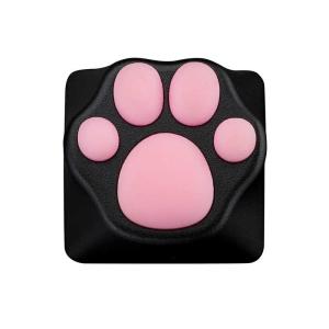ZOMO　ABS Kitty Paw Keycap Black Pink ゲーミングキーキャップ ピンク　ABSKITTYPAWBLACKPINK｜y-kojima