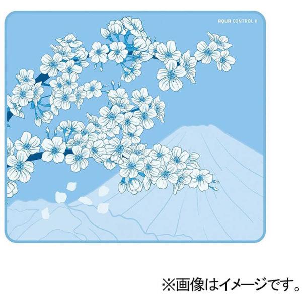 X-raypad　Aqua Control II-Sakura-Blue-XLS (500x500x...