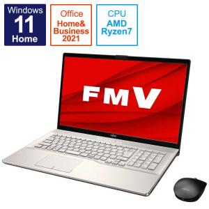 富士通 FUJITSU ノートパソコン LIFEBOOK NH77/F3 シャンパンゴールド  FMVN77F3G