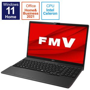 富士通 FUJITSU ノートパソコン LIFEBOOK AH42/F3 ブライトブラック  FMVA42F3B