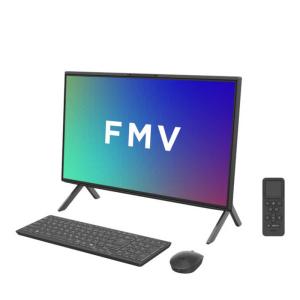 富士通　FUJITSU　デスクトップパソコン FMV Desktop F77-K1 ブラック [27型/Windows11 Home/Core i7/メモリ：32GB/SSD：1TB/Office H&amp;B]　FMVF77K1BA