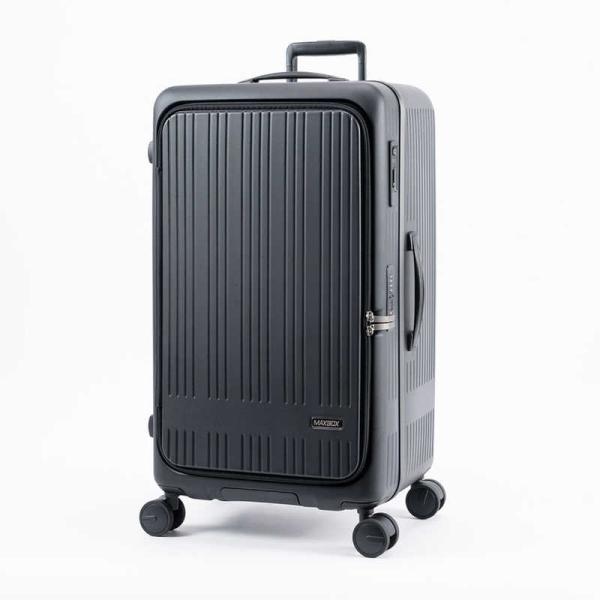 A.L.I　スーツケース ジッパータイプ 宿泊目安：7〜9日間 099L 日本製 横開きフロントオー...