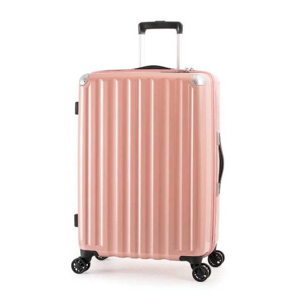 A.L.I　スーツケース ジッパータイプ 宿泊目安：4〜6日間 66L ポリカーボネイト100％ T...