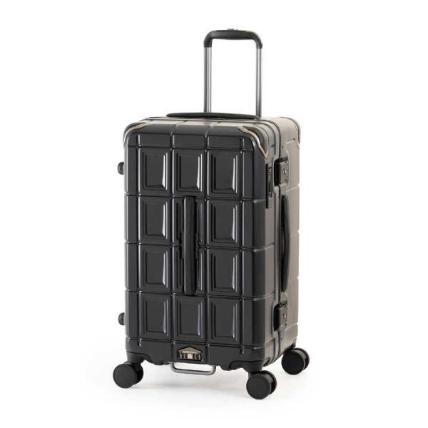 A.L.I　スーツケース PANTHEON パンテオン フレームボックスタイプ 前輪ストッパー搭載 ...