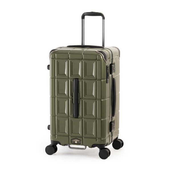 A.L.I　スーツケース PANTHEON パンテオン フレームボックスタイプ 前輪ストッパー搭載 ...