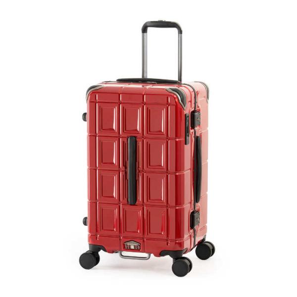 A.L.I　スーツケース PANTHEON パンテオン フレームボックスタイプ 前輪ストッパー搭載 ...