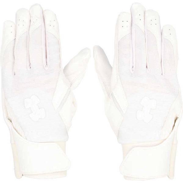 アンダーアーマー　メンズ UAクリーンアップ プロ バッティンググローブ ノンカラー White/W...