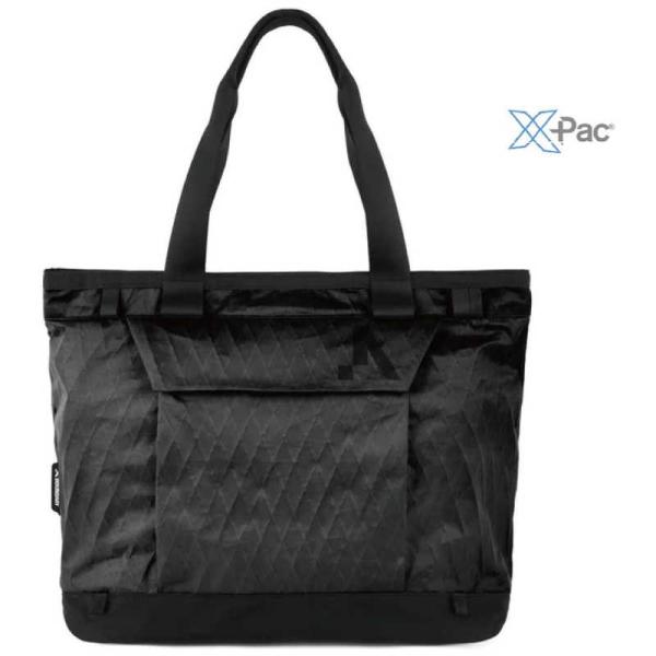 BOUNDARYSUPPLY　RENNEN TOTE BAG X-PAC ジェットブラック　CERT...
