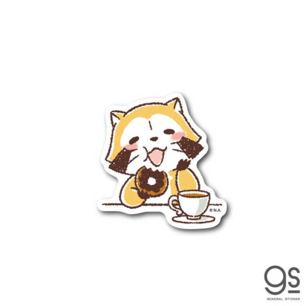 ゼネラルステッカー　ダイカットミニステッカー ラスカル ドーナツ　RAS-034