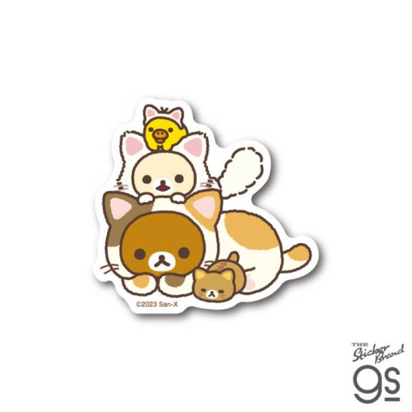 ゼネラルステッカー　ダイカットステッカー リラックマ R　RIK-038