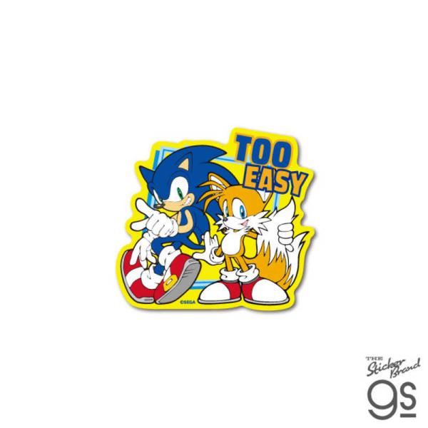 ゼネラルステッカー　ダイカットステッカー ソニック TOO EASY　SONIC-14