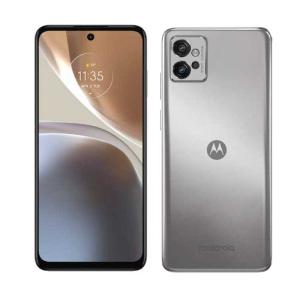 モトローラ　SIMフリースマートフォン moto g32 (6.5インチ /メモリストレージ：4GB128GB /nanoSIM×2 SIM) サテンシルバー　PAUV0003JP