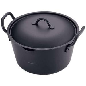 サミット工業　IH 鉄 たっぷり深型揚鍋 20cm (蓋付)　AAG4201