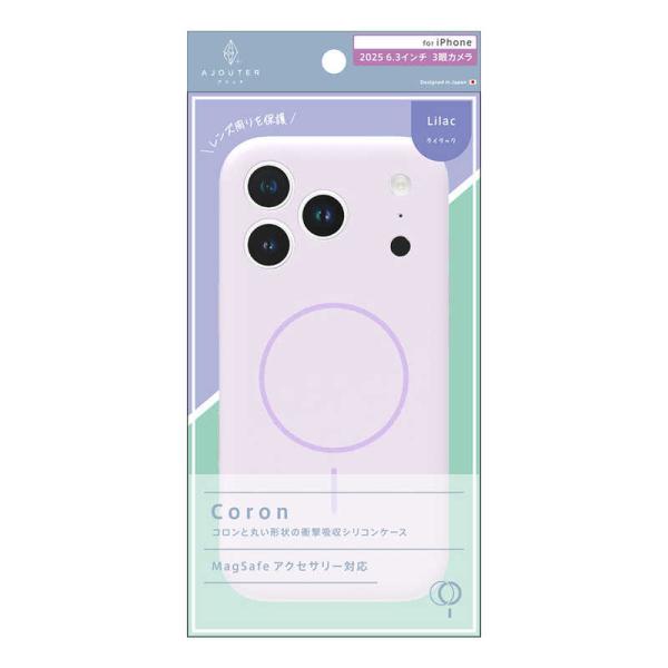 トリニティ　iPhone 17 Proケース ajouter アジュテ ［Coron］ MagSaf...