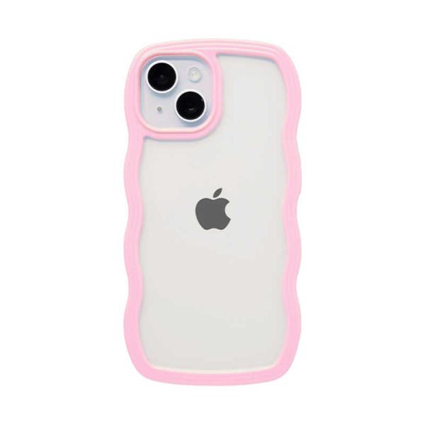 HAMEE　［iPhone 15/14/13専用］ULTRA FINE Wavy Frame iPh...