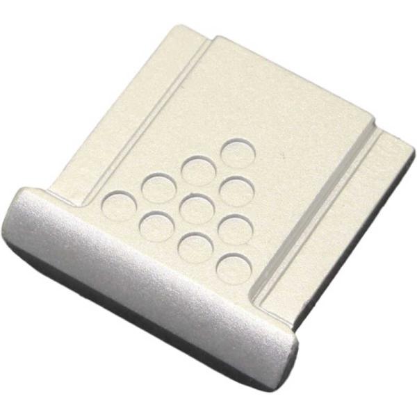 FFOTO　メタル ホットシューカバー エッジガードタイプ シルバー（Nikon、FUJIFILM ...