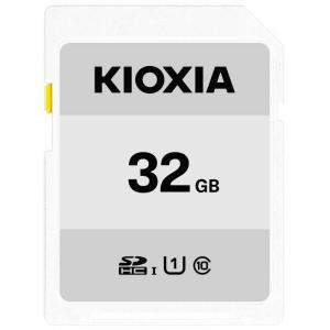 KIOXIA キオクシア　SDXC SDHC UHS-1 メモリーカード 32GB R50　KSDB-A032G｜y-kojima