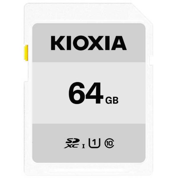 KIOXIA キオクシア　SDXC SDHC UHS-1 メモリーカード 64GB R50　KSDB...
