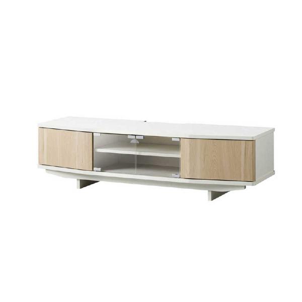 朝日木材　〜55V型対応テレビ台 ナチュラル木目＆ホワイト木目　AS-ANE1200NA