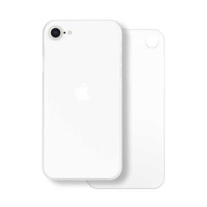 Apple iPhone SE 3 ホワイト レザーケース 画面フィルター付き iPhone SE（第3世代） Apple純正 7 / 8 SE レザーケース・ブラック