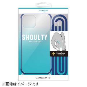 MSソリューションズ iPhone 14 / 13 ショルダーストラップつきケースSHOULTY ネイビー LNIM22NS1NV