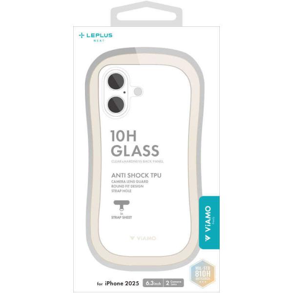 MSソリューションズ　iPhone 17ケース「ViAMO freely」超硬度・耐傷・耐衝撃ガラス...