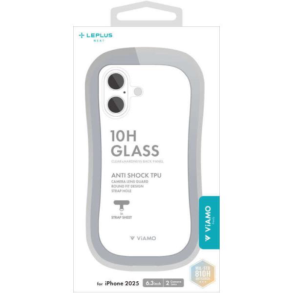 MSソリューションズ　iPhone 17ケース「ViAMO freely」超硬度・耐傷・耐衝撃ガラス...