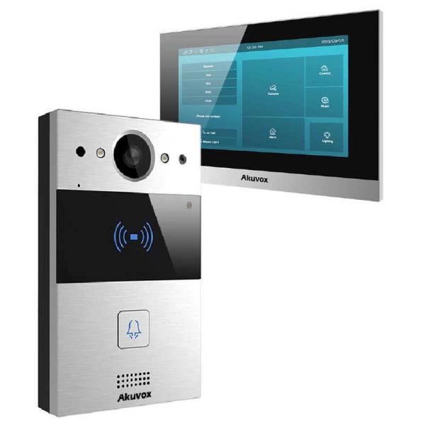 AKUVOX　ドアホン シルバー　DC-VIK01