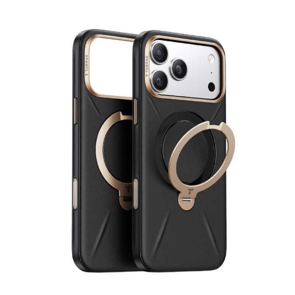 TORRASトラス　Torras - Ostand Q3 レザートーン Case for iPhon...