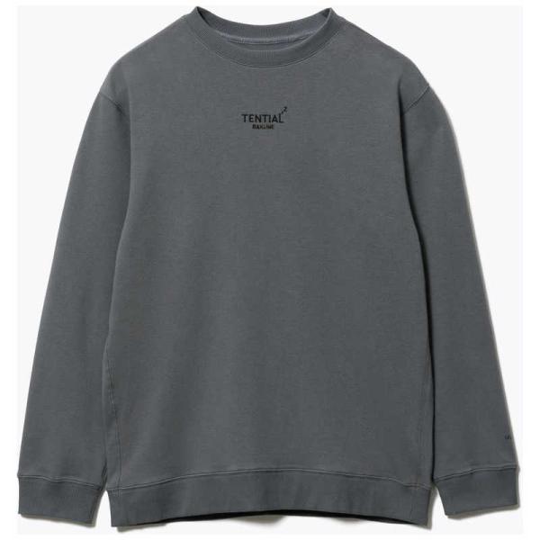 TENTIAL　BAKUNEスウェットメンズロングスリーブクルーネックダークグレー(XL)　25FS...
