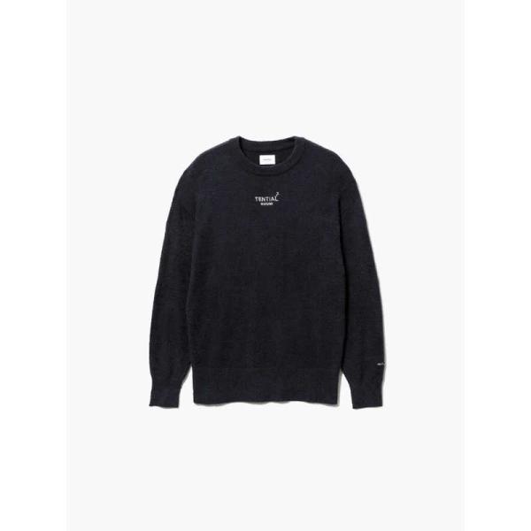 TENTIAL　BAKUNEソフトニットロングスリーブクルーネックネイビー(L-XL)　25FSBA...