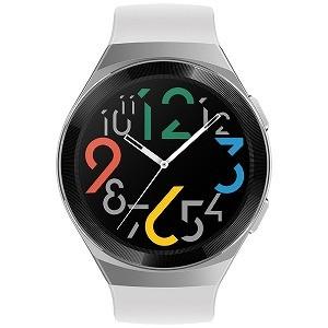 HUAWEI　Ｗａｔｃｈ　ＧＴ２ｅ　４６ｍｍ／Ｉｃｙ　Ｗｈｉｔｅ　［通常使用約２週間、ＧＰＳ連続使用約３０時間］　ＷＡＴＣＨＧＴ２Ｅ４６ＭＭＷＨ