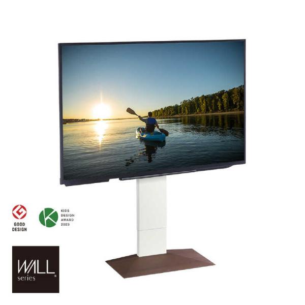 ナカムラ　32〜80インチ対応 テレビスタンド WALL ウォール V3 (ロータイプ) ウォールナ...