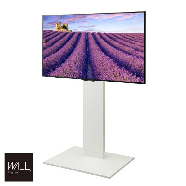 ナカムラ　32〜60インチ対応 テレビスタンド WALL V2 (キャスター付き) サテンホワイト　...